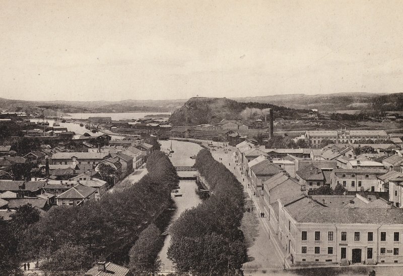 Sverige / Sverige: Bohuslan, Uddevalla (s/hvitt bilde) av Swedish Photographer