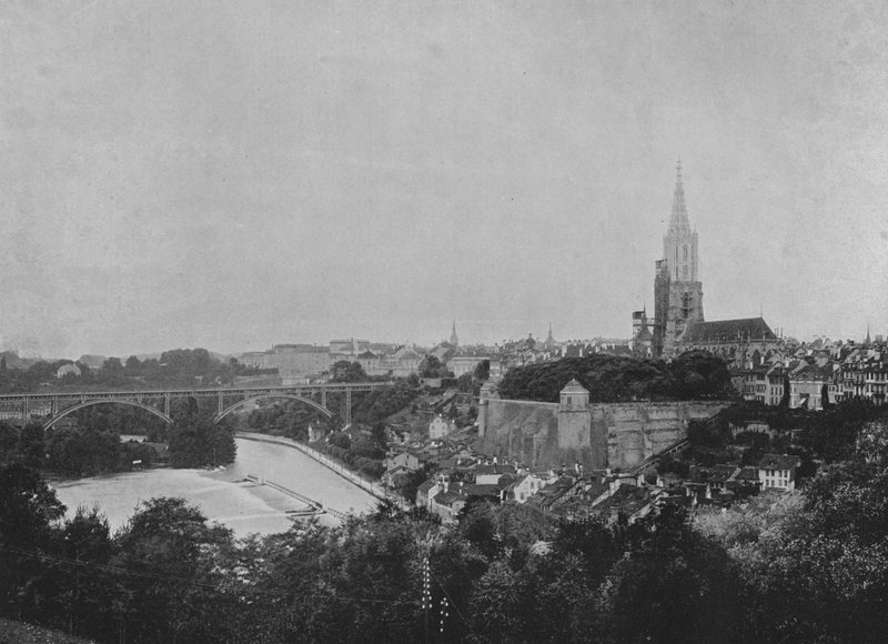 Berne (s/hvitt bilde) av Swiss Photographer