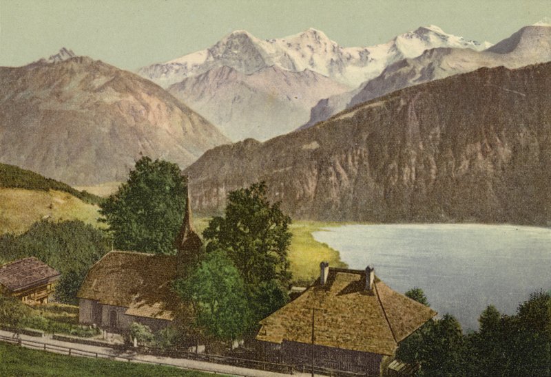Berner Oberland: Beatenberg (farget bilde) av Swiss Photographer