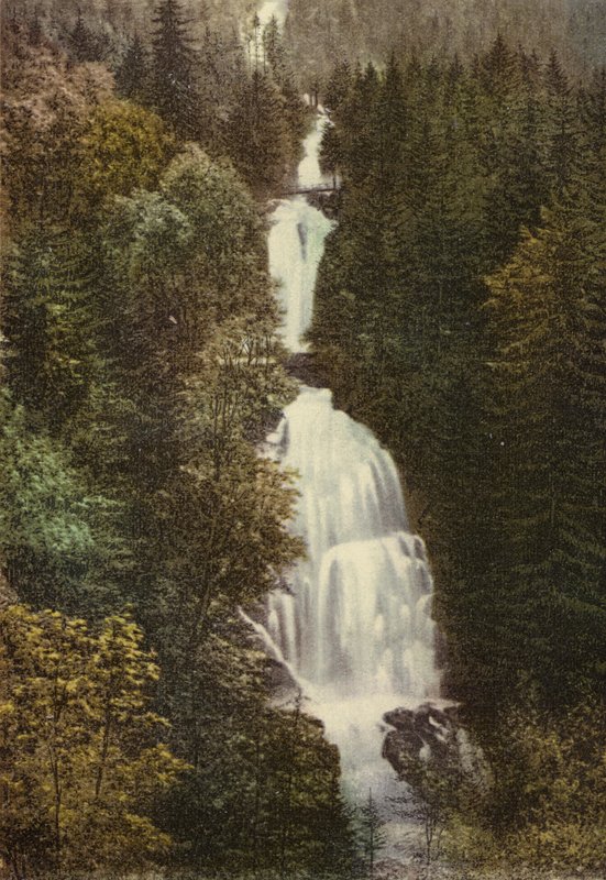 Berner Oberland: Giessbach (farget bilde) av Swiss Photographer