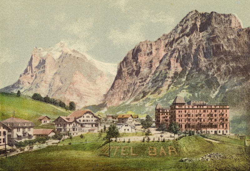 Berner Oberland: Grindelwald (farget bilde) av Swiss Photographer