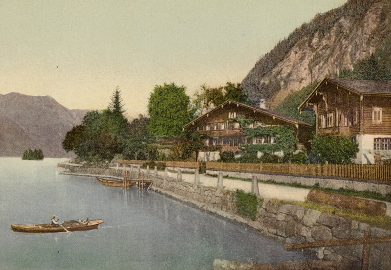 Berner Oberland: Iseltwald (farget bilde) av Swiss Photographer