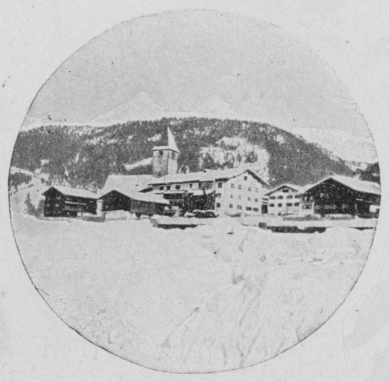 Klosters, Grisons (s/hvitt bilde) av Swiss Photographer