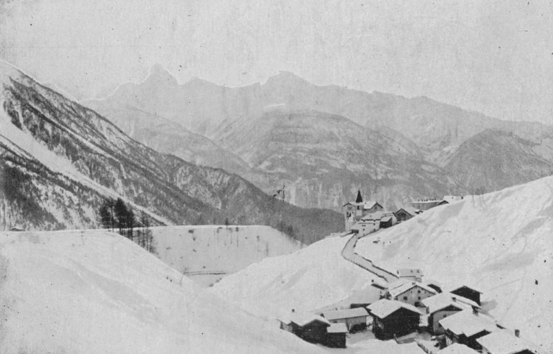 Wiesen før Davos (s/hvitt bilde) av Swiss Photographer