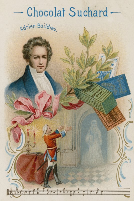 Francois-Adrien Boieldieu , fransk komponist av Swiss School