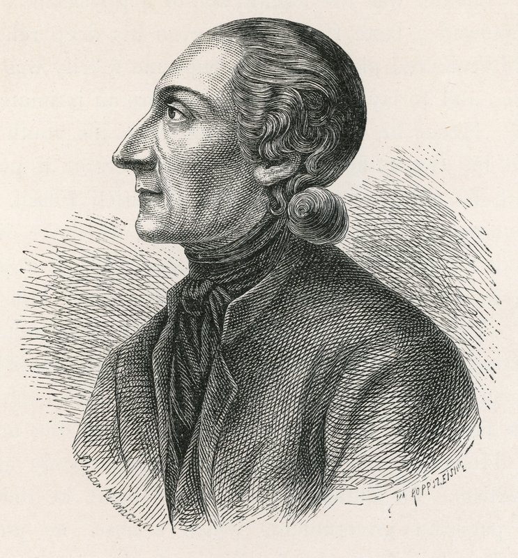Johann Caspar Lavater av Swiss School