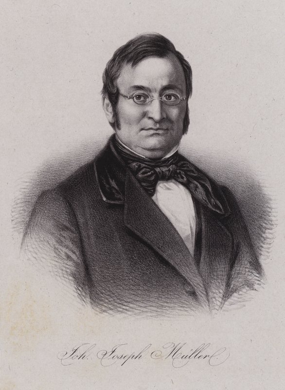 Johann Joseph Muller , sveitsisk politiker (gravering) av Swiss School