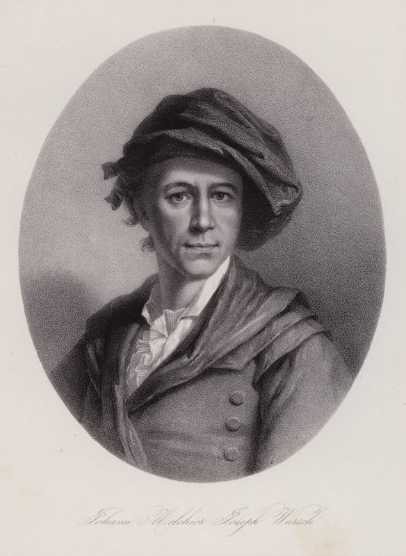 Melchior Wyrsch , sveitsisk kunstner (gravering) av Swiss School