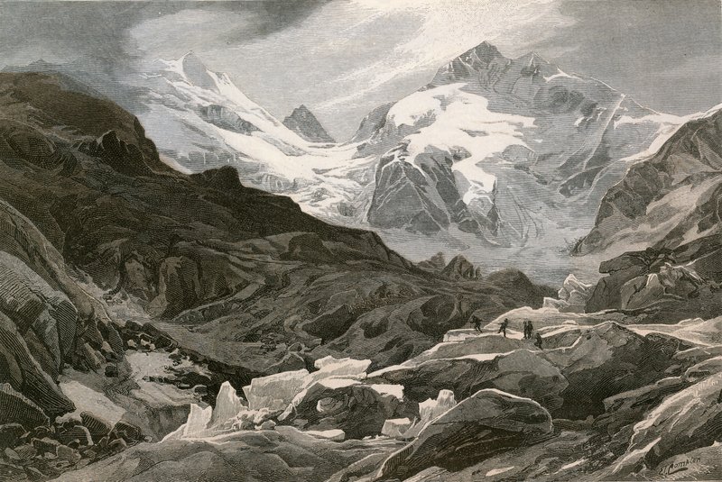 Morteratschbreen, Øvre Engadin av Swiss School