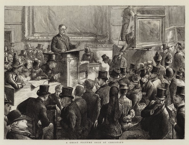 Et flott bildesalg hos Christie's av Sydney Prior Hall