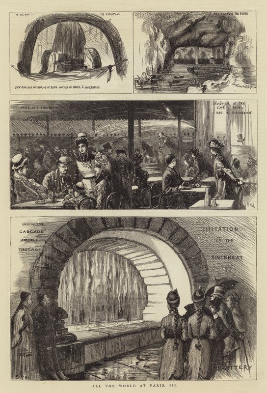 Hele verden i Paris, III av Sydney Prior Hall