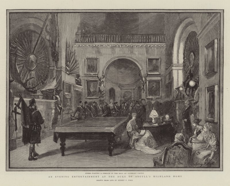 En kveldsunderholdning på Duke of Argyll