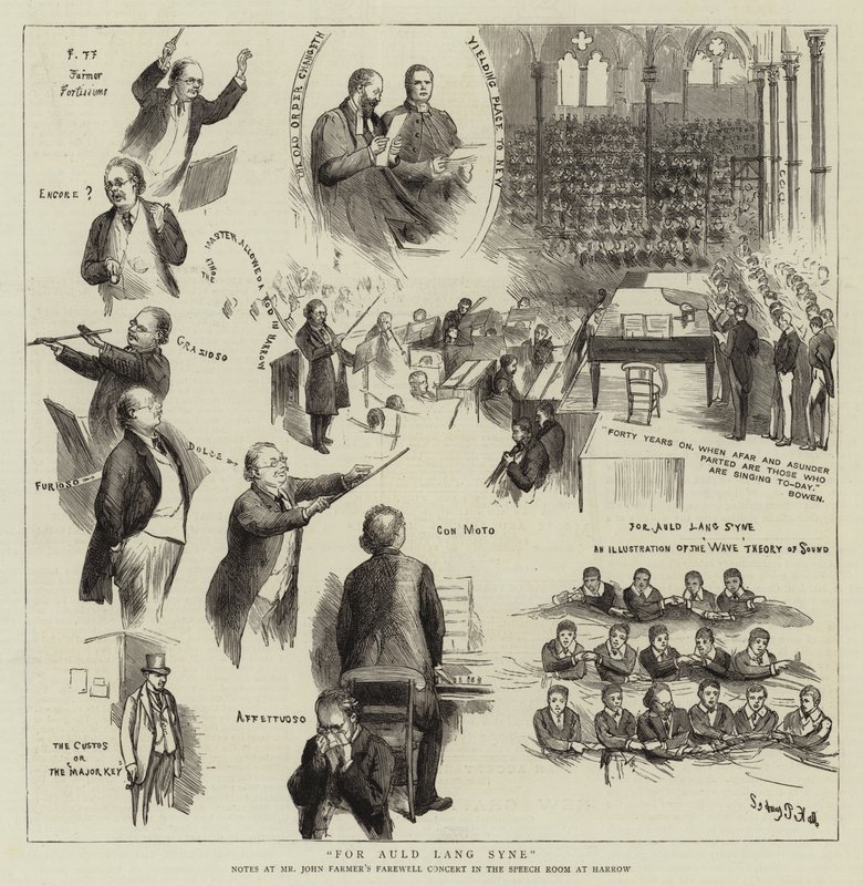 For Auld Lang Syne av Sydney Prior Hall