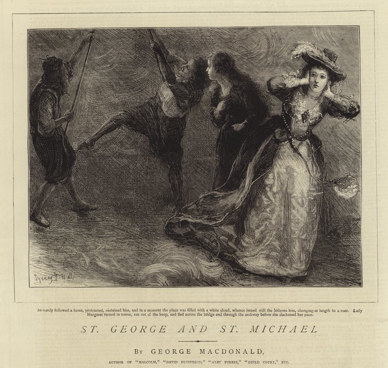 St George og St Michael av Sydney Prior Hall