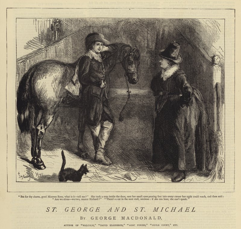 St George og St Michael av Sydney Prior Hall