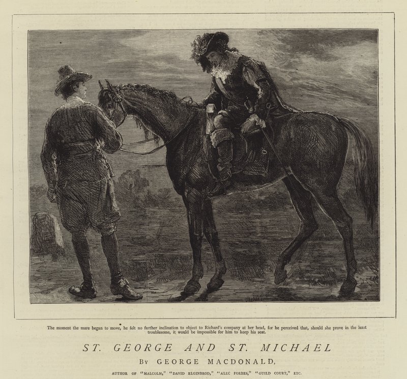St George og St Michael av Sydney Prior Hall