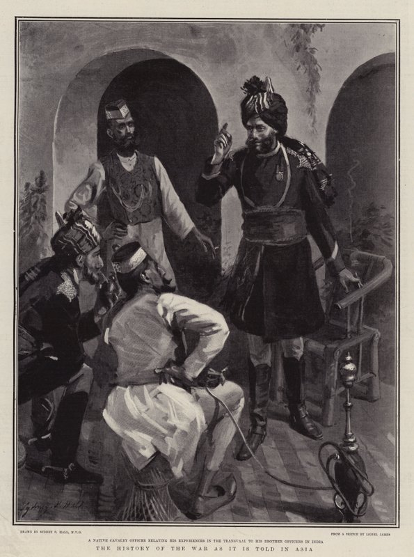 Krigens historie slik den blir fortalt i Asia av Sydney Prior Hall