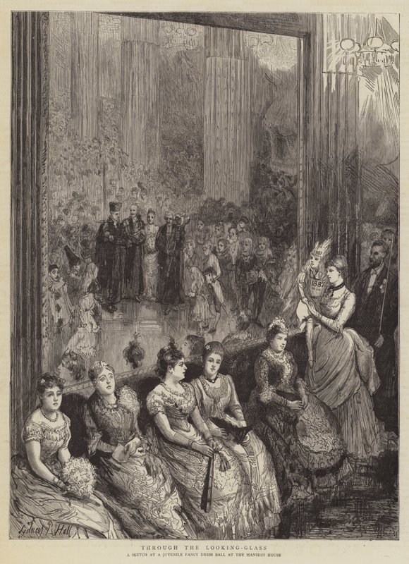 Gjennom Looking-Glasset av Sydney Prior Hall
