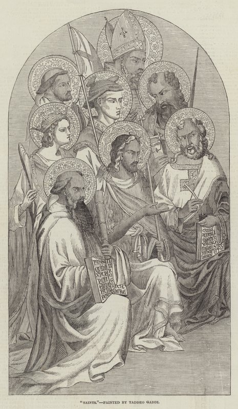 Hellige av Taddeo Gaddi