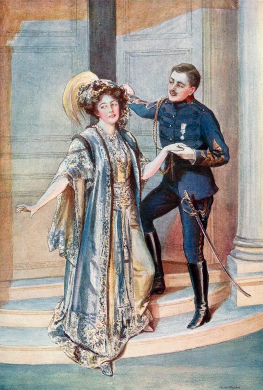 The Merry Widow: Natalie og Jolidon av Talbot Hughes