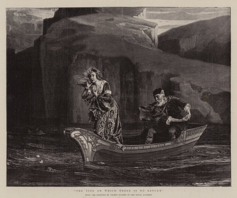 Tidevannet der det ikke er noen retur av Talbot Hughes