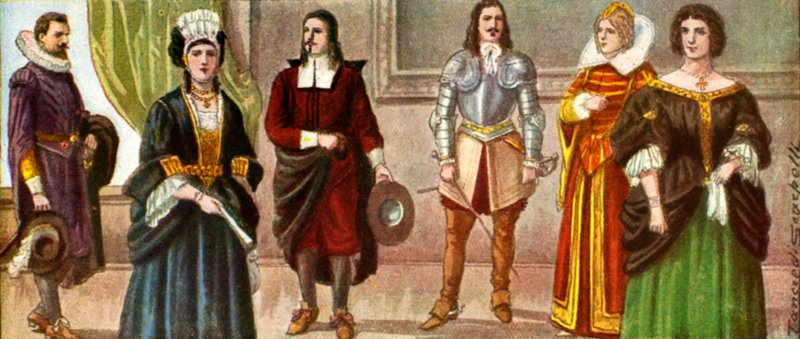 Italiensk kjole fra 1600-tallet av Tancredi Scarpelli