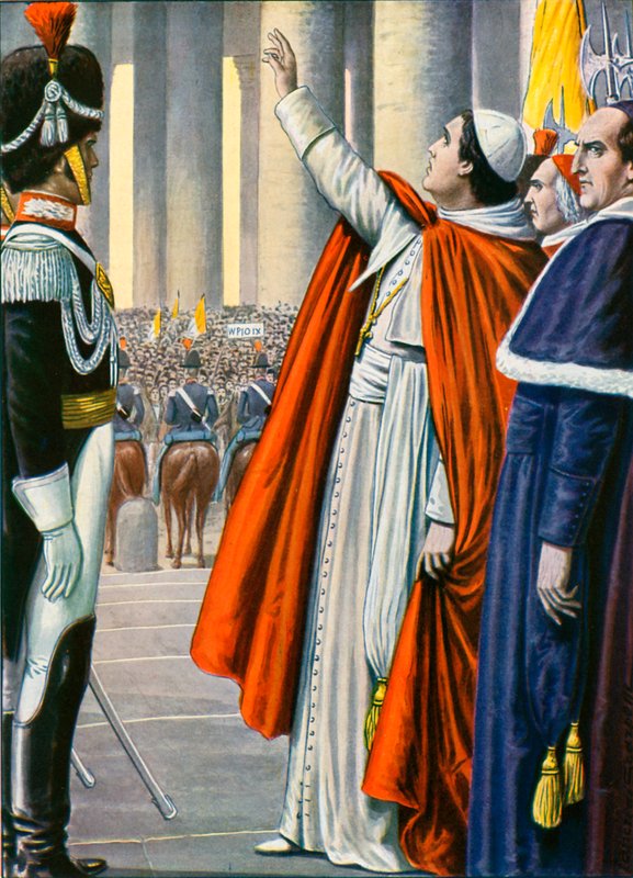 18. juli 1846 erklærer pave Pius IX amnesti av Tancredi Scarpelli