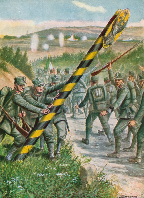 24. mai 1915, krig mot det østerriksk-ungarske riket av Tancredi Scarpelli