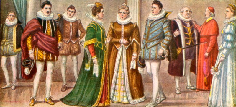 Kostyme til Milanesi i 1598 av Tancredi Scarpelli