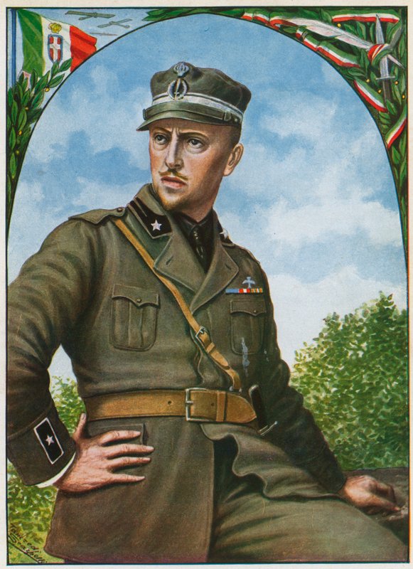 Gabriele d'Annunzio, soldatpoeten av Tancredi Scarpelli