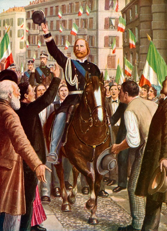 Garibaldis triumferende marsj av Tancredi Scarpelli