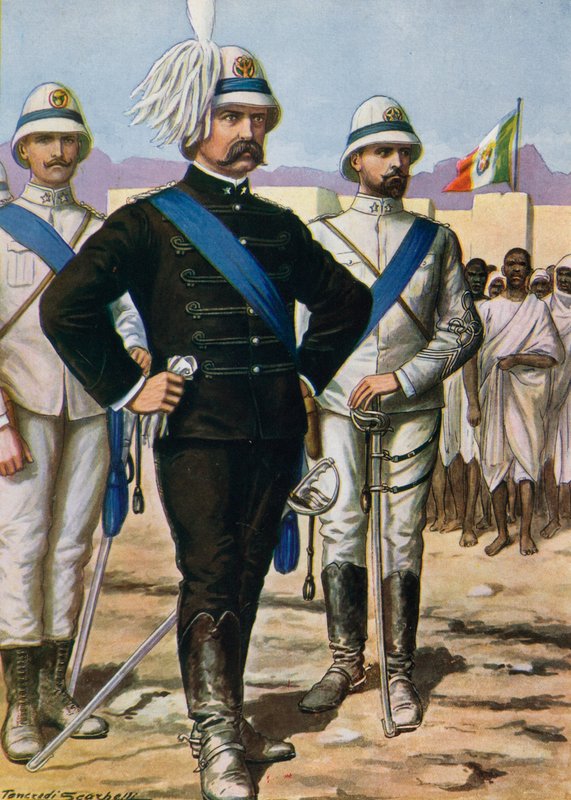 General Antonio Baldissera, gjenoppretteren av italiensk prestisje i Eritrea av Tancredi Scarpelli