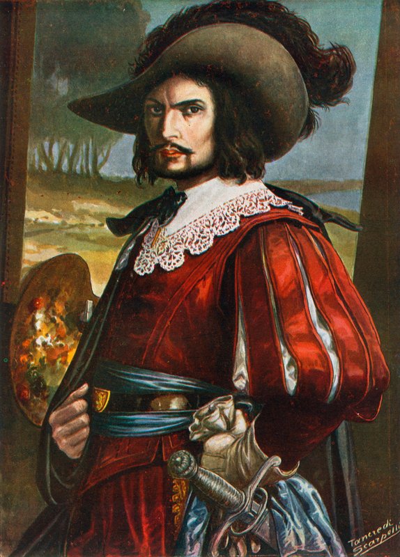 Salvator Rosa av Tancredi Scarpelli