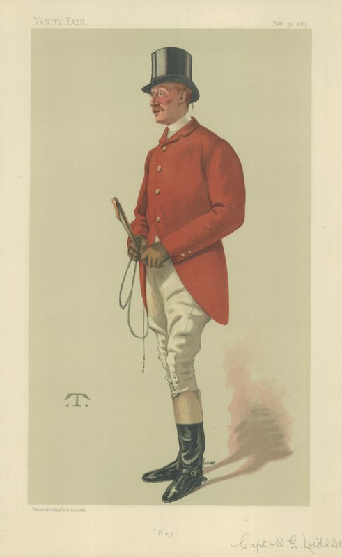 Kaptein William George Middleton av Theobald Chartran