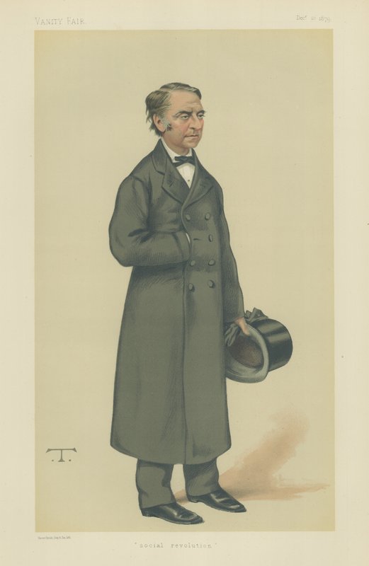 Louis Jean Joseph Charles Blanc (farge litho) av Theobald Chartran