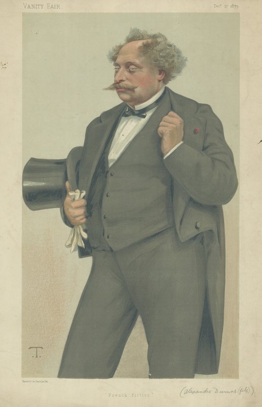 Mr Alexandre Dumas Jr. av Theobald Chartran