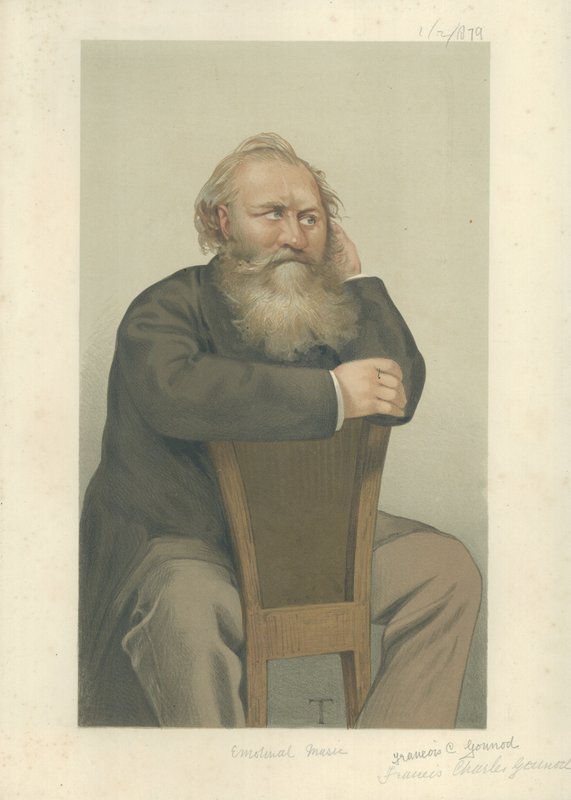 Herr Francois Gounod av Theobald Chartran