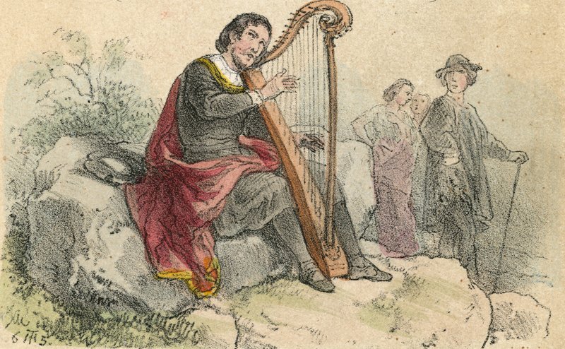 Balladesanger av Theodor Hosemann