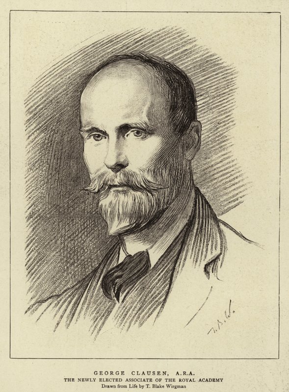 George Clausen, ARA av Theodore Blake Wirgman