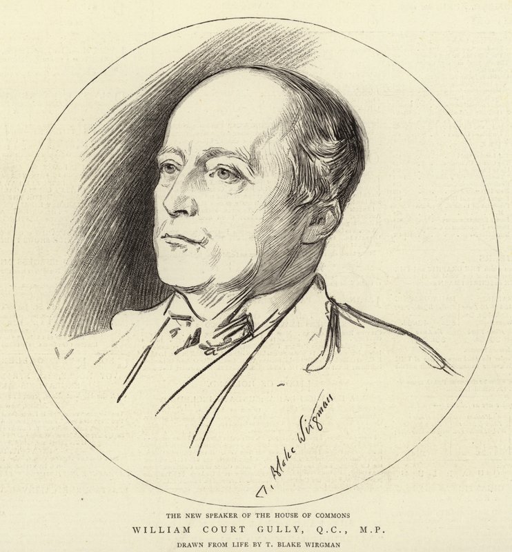 William Court Gully, QC, MP av Theodore Blake Wirgman