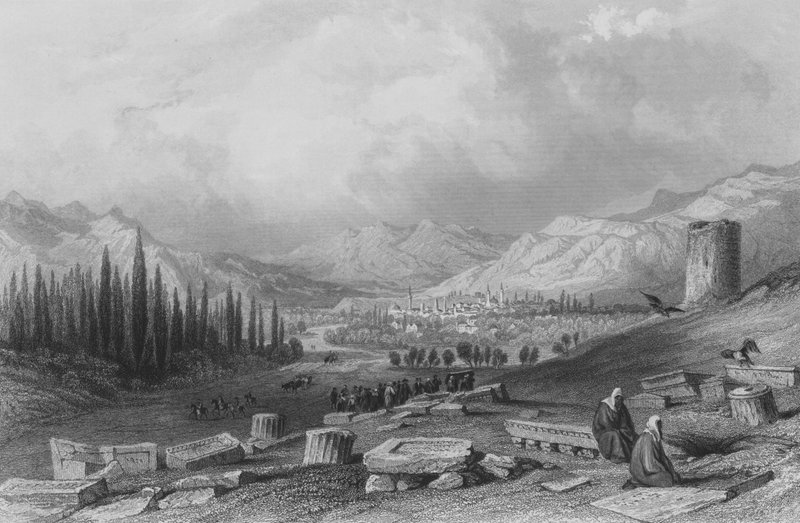 Byen Tyatira, Lilleasia av Thomas Allom