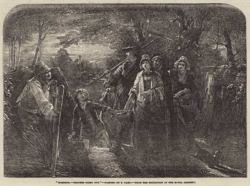 Morgen, Reapers går ut av Thomas Faed