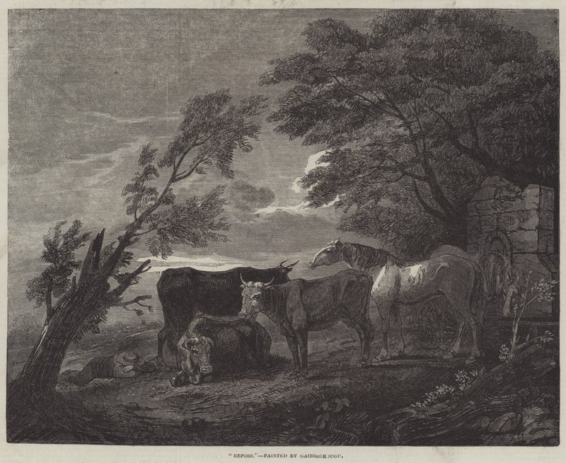 Hviler av Thomas Gainsborough