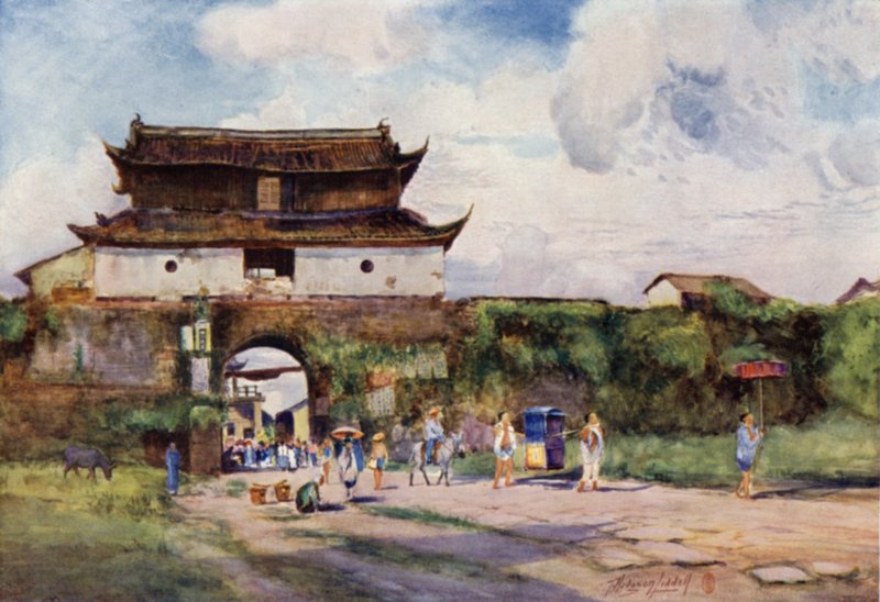 Hangchow, Nordporten av Thomas Hodgson Liddell