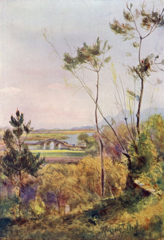 Broen ved Kwangfoong av Thomas Hodgson Liddell