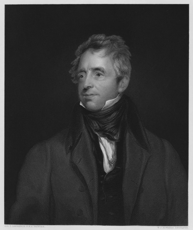 Fawcett, The Comedian, fra bildet i Vernon Gallery av Thomas Lawrence