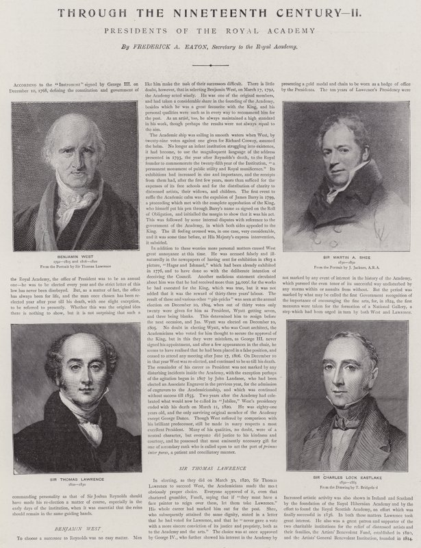 Presidenter for Royal Academy av Thomas Lawrence