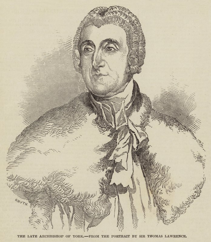 Den avdøde erkebiskopen av York av Thomas Lawrence