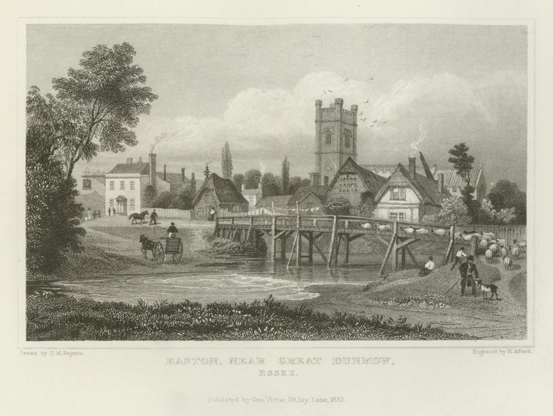 Easton, nær Great Dunmow, Essex av Thomas Mann Baynes
