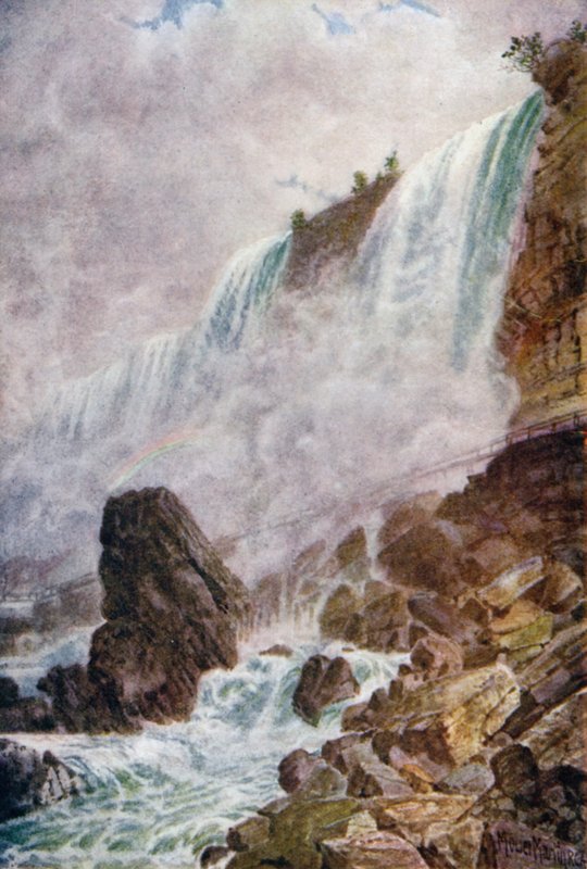 Falls of Niagara av Thomas Mower Martin